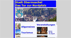 Desktop Screenshot of obermoschel.de