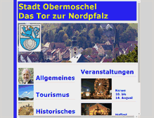 Tablet Screenshot of obermoschel.de